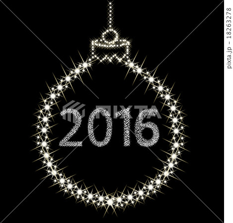 Happy New Year 2016 From Stars. Vector Happy New Year 2016 From Stars. Vector 18263278