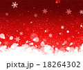 クリスマス　背景　赤 18264302