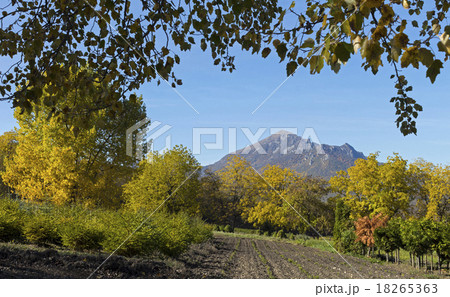 View on mountain Beshtau in Pyatigorsk. View on mountain Beshtau in Pyatigorsk. 18265363