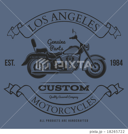 Motorcycle vintage graphics, t-shirt typography 18265722