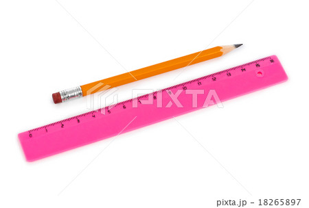 Ruler and pencil Ruler and pencil 18265897