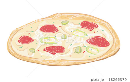 Fresh pizza 18266379