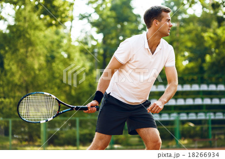Concept for male tennis player 18266934