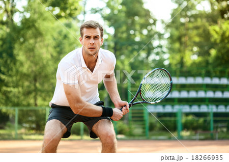 Concept for male tennis player 18266935