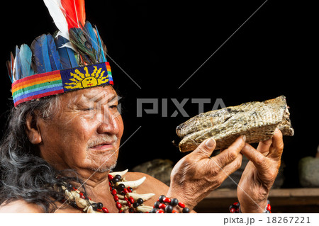 Amazonian Shaman Portrait 18267221