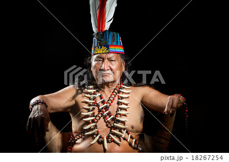 Amazonian Shaman Portrait 18267254