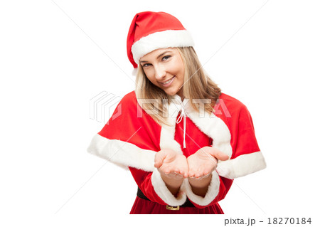女性サンタ 18270184