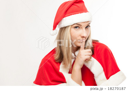 女性サンタ 18270187