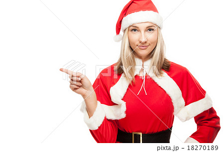 女性サンタ 18270189