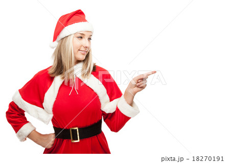 女性サンタ 18270191