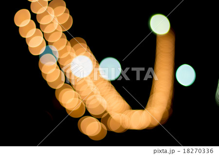 Street light bokeh background Street light bokeh background 18270336