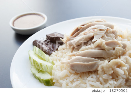 Hainanese chicken rice 18270502