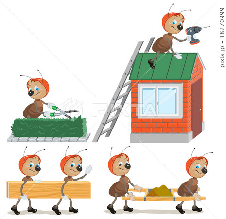 Set Ant worker 18270999