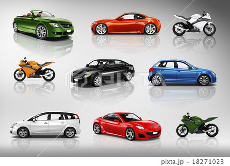 Transportation Vehicle Car Motorcycle Performance Concept Transportation Vehicle Car Motorcycle Performance Concept 18271023
