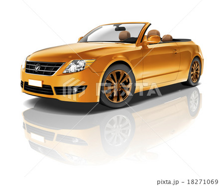 Car Vehicle Transportation 3D Illustration Concept Car Vehicle Transportation 3D Illustration Concept 18271069