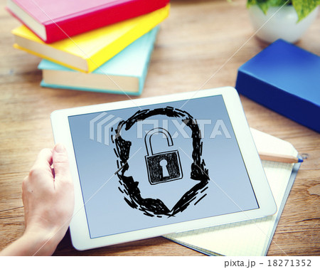 Brainstorming Unlock Human Resource Thinking Concept Brainstorming Unlock Human Resource Thinking Concept 18271352