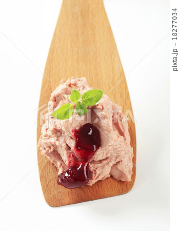 Liver pate and cranberry sauce 18277034