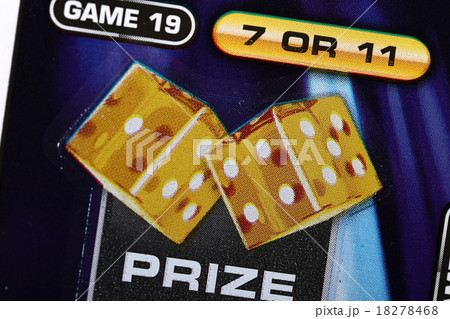 Close up lottery ticket 18278468