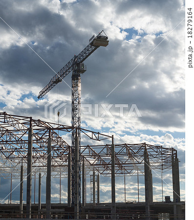 Building framework and tower crane 18279164