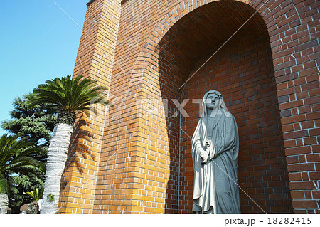 マリア像 浦上天主堂の写真素材 1415
