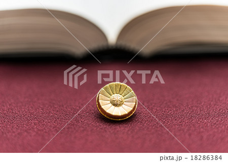 弁護士バッジイメージの写真素材