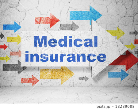 Insurance concept: arrow with Medical Insurance on 18289088