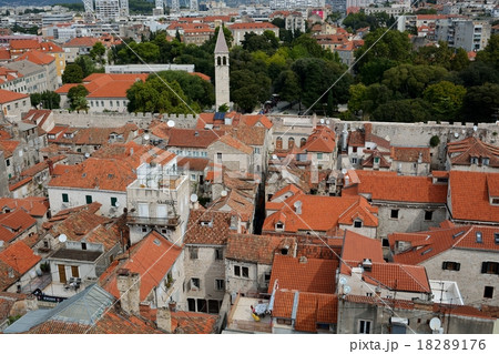 ディオクレティアヌス宮殿跡 鐘楼からの眺望 ディオクレティアヌス宮殿跡 鐘楼からの眺望 18289176