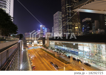 Hong Kong Central at Night Hong Kong Central at Night 18292725