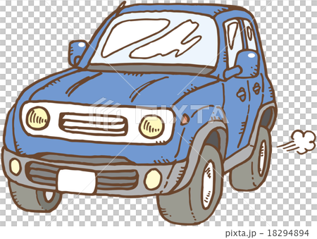 四輪駆動の車 四輪駆動の車 18294894