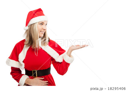 女性サンタ 18295406