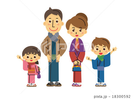 お正月【三頭身・シリーズ】 18300592