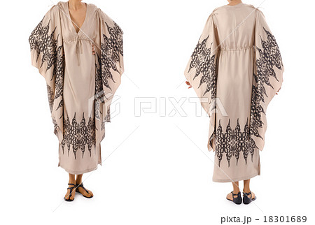 Fashion concept with woman clothing on white Fashion concept with woman clothing on white 18301689