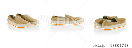 Sport shoes isolated on the white Sport shoes isolated on the white 18301713