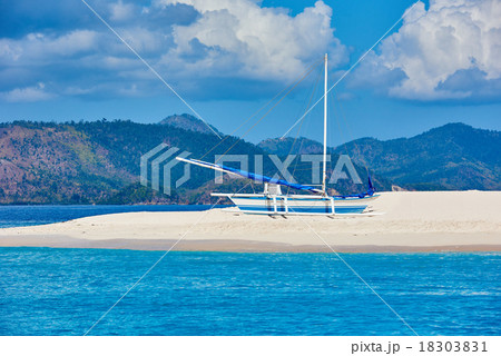 coron white sand beach Palawan Philippines 18303831