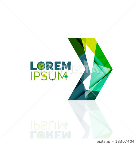 Vector arrow logo Vector arrow logo 18307404