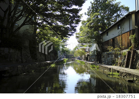 近江八幡、八幡堀水路 近江八幡、八幡堀水路 18307751