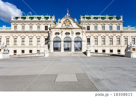 facade of Upper Belvedere Palace, Vienna 18308615