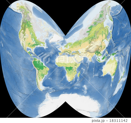 世界植生地図 18311142