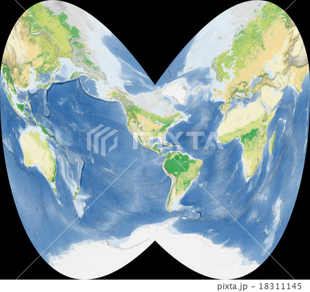 世界植生地図 18311145