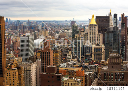 New York City Manhattan aerial view New York City Manhattan aerial view 18311195