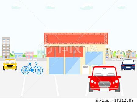 飲食店　駐車場 18312988