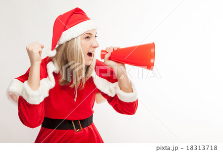 女性サンタ 18313718
