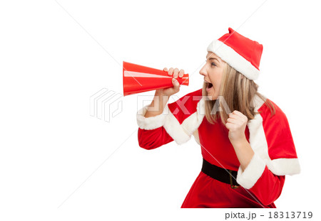 女性サンタ 18313719