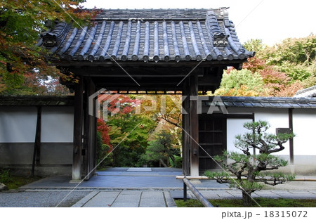 京都最勝院庭園の紅葉風景 京都最勝院庭園の紅葉風景 18315072
