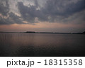 牛久沼の夕景 18315358