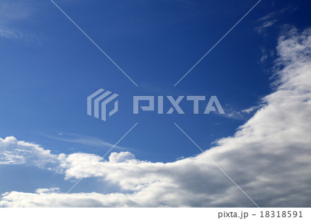 Blue sky with cloud in city of ChiangMai, Thailand 18318591