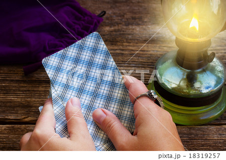 Fortunetelling with Tarot cards Fortunetelling with Tarot cards 18319257