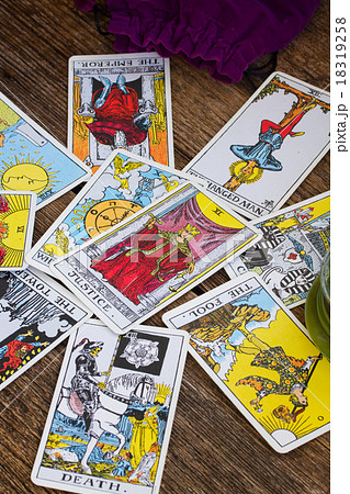 Fortunetelling with  Tarot cards 18319258