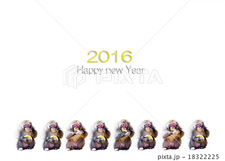 申年の年賀 18322225