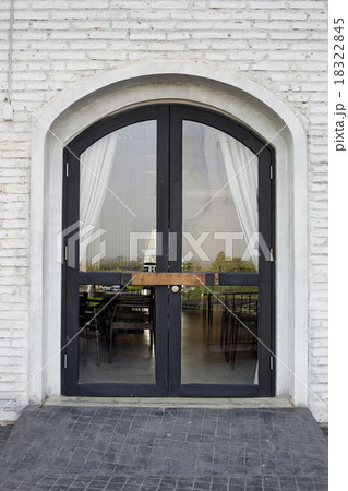 Modern and cozy facade of restaurant, cafe and bar Modern and cozy facade of restaurant, cafe and bar 18322845